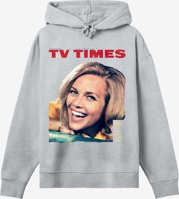 Sweat-shirt 'TV Times Honor Blackman 1964 Cover' F4NT4STIC en gris : devant
