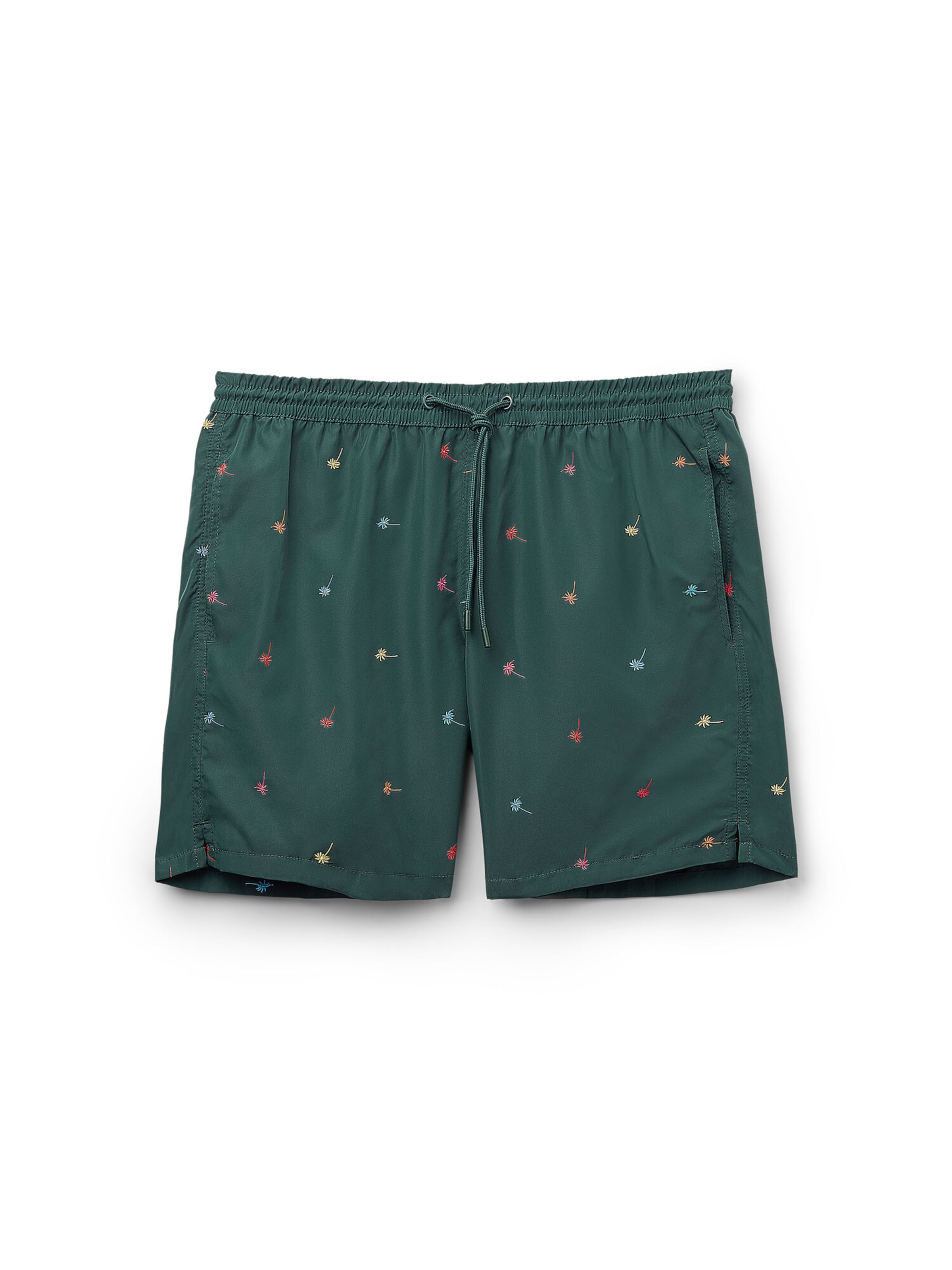 CALZEDONIA Board Shorts in Green: front