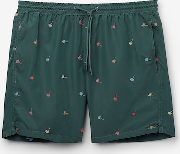 CALZEDONIA Board Shorts in Green: front