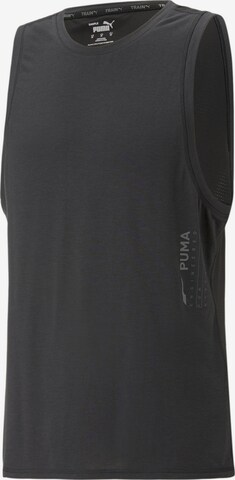 T-Shirt fonctionnel PUMA en noir : devant