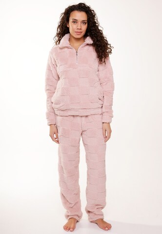 LingaDore Loungewear in Pink: front