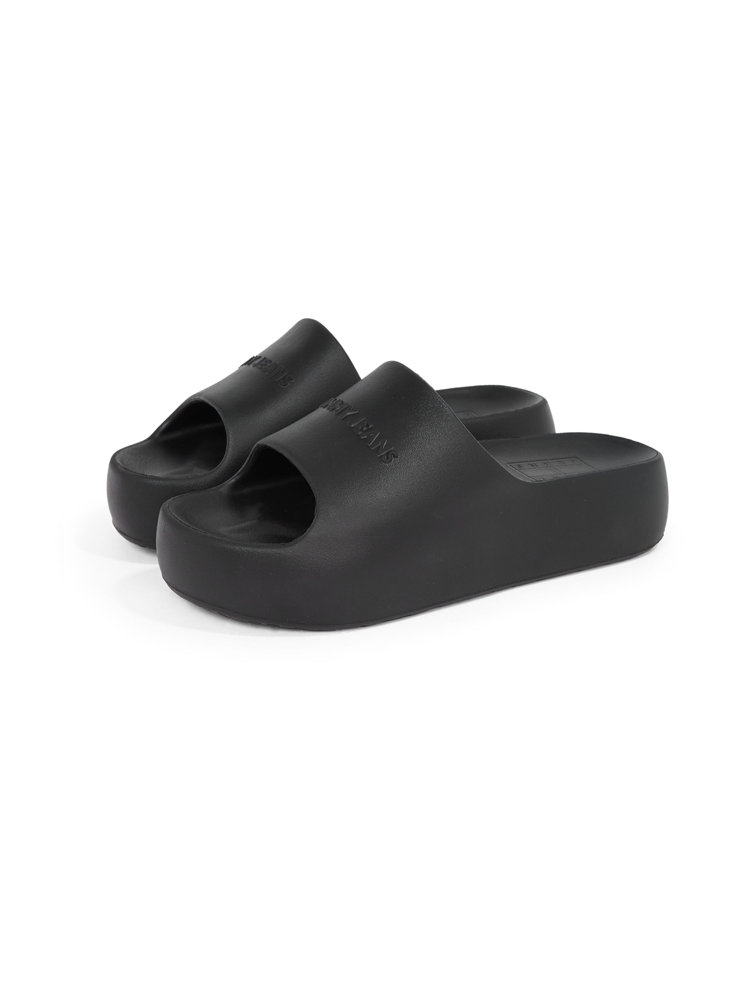 Mule 'ESS' Tommy Jeans en noir : devant