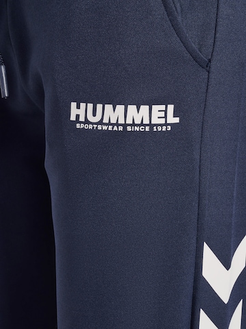 Hummel Tapered Sporthose 'Legasy' in Blau