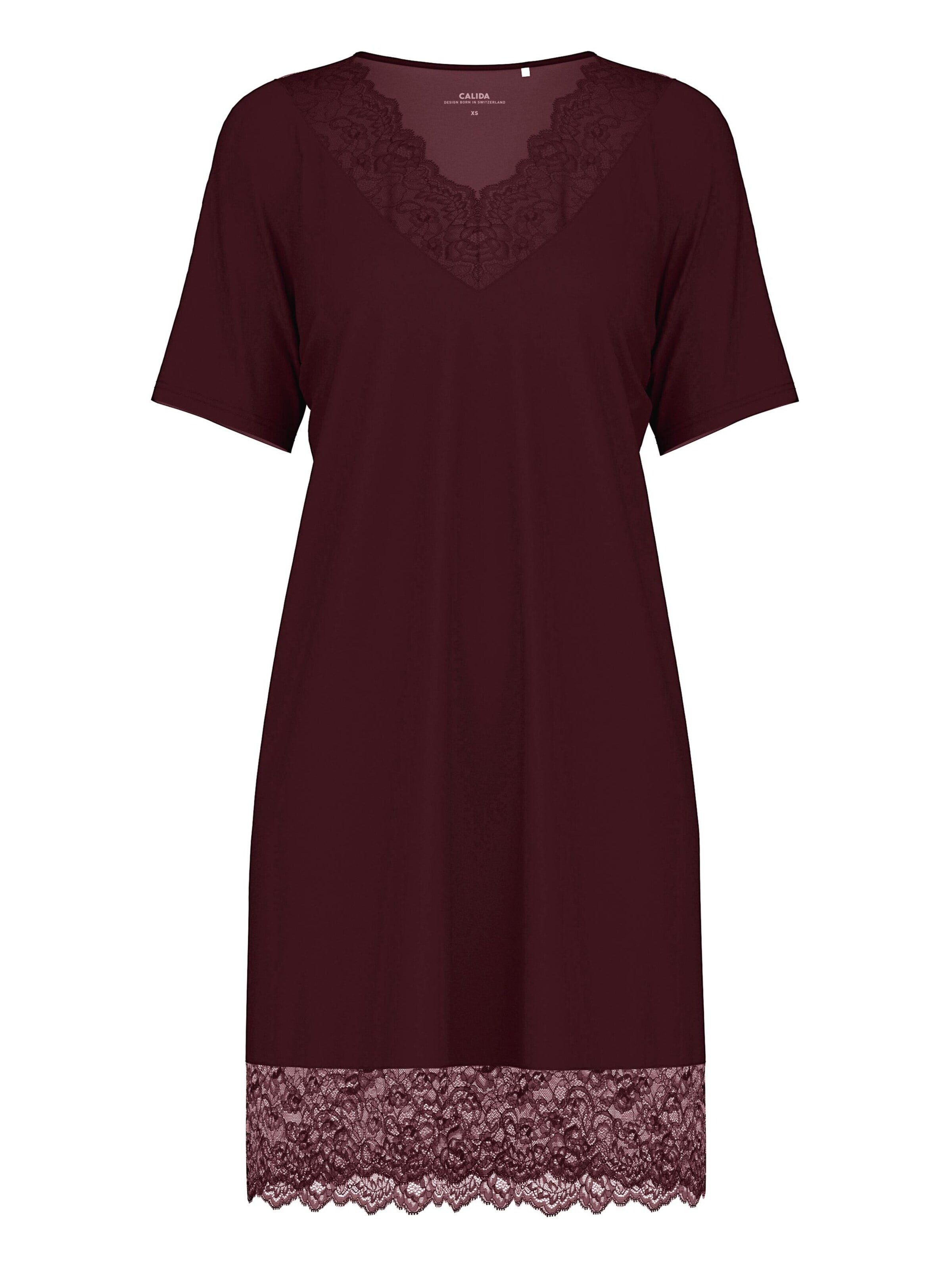 Chemise de nuit 'Elegant Dreams' CALIDA en violet : devant