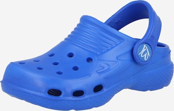 Sandales BECK en bleu : devant