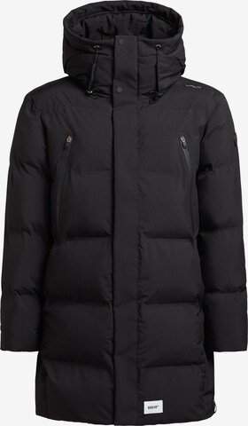 khujo Winter Coat 'Clide' in Black: front