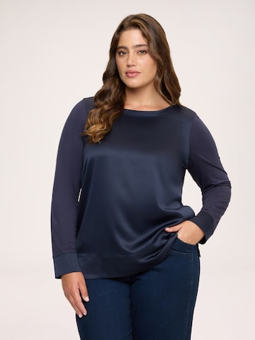 T-shirt Fiorella Rubino en bleu