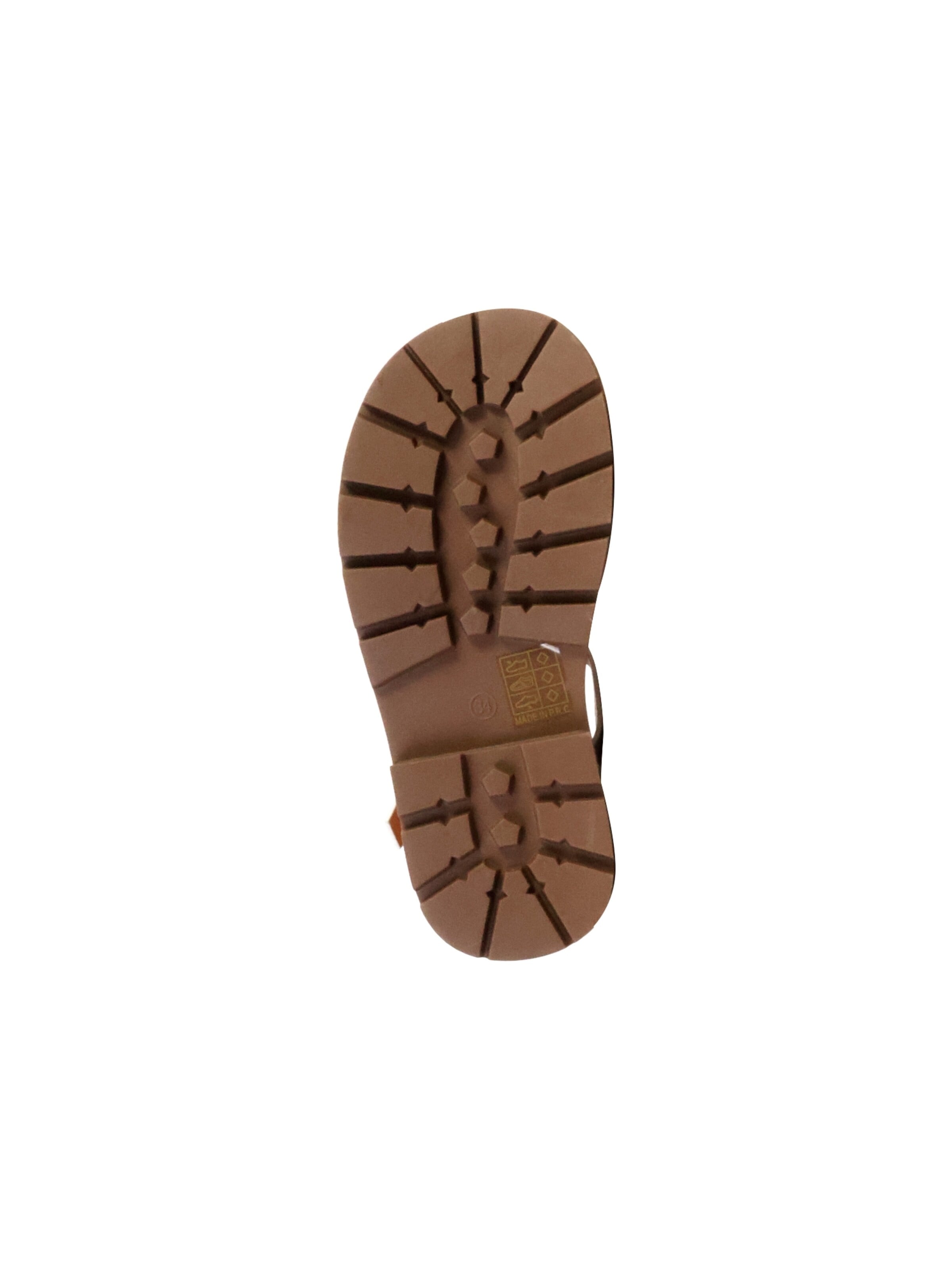 Sandales 'Kindersandalen mit Riemen' Super Mode en gris