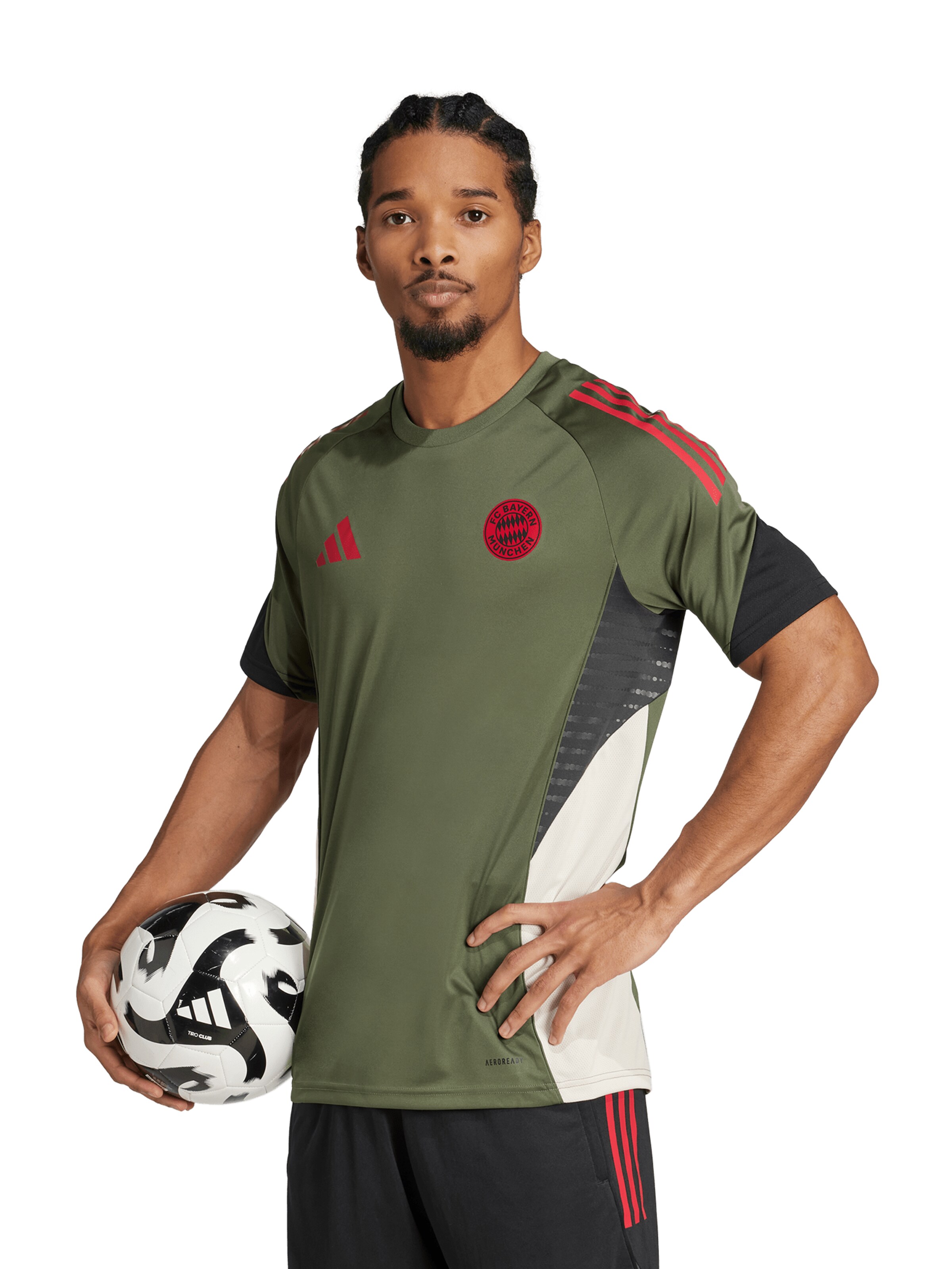 ADIDAS PERFORMANCE Performance Shirt in Green: front