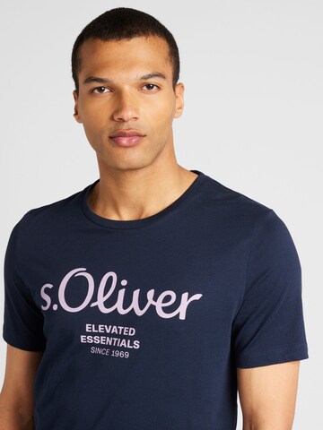 s.Oliver T-Shirt in Blau
