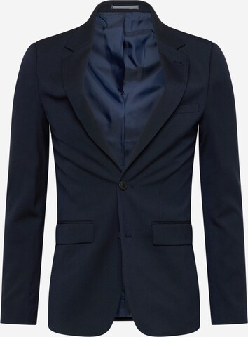 Coupe slim Veste de costume BURTON MENSWEAR LONDON en bleu : devant