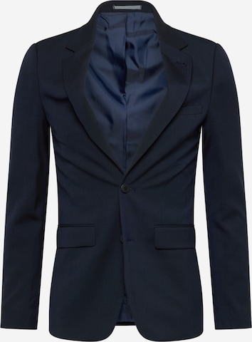 BURTON MENSWEAR LONDON Slim fit Colbert in Blauw: voorkant