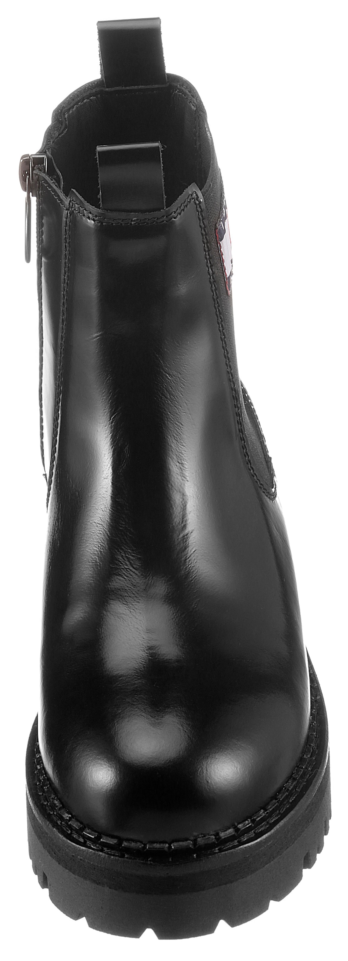 Frauen Stiefeletten Tommy Jeans Chelsea Boots in Schwarz - JM07889