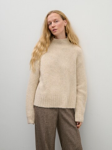 Pullover di ABOUT YOU x Marie von Behrens in beige: frontale
