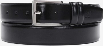 Ceinture Kazar en noir : devant