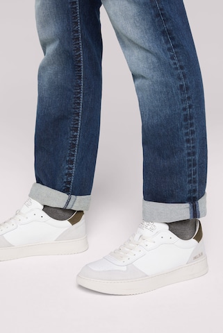 CAMP DAVID Premium Sneaker aus Leder in Weiß: predná strana