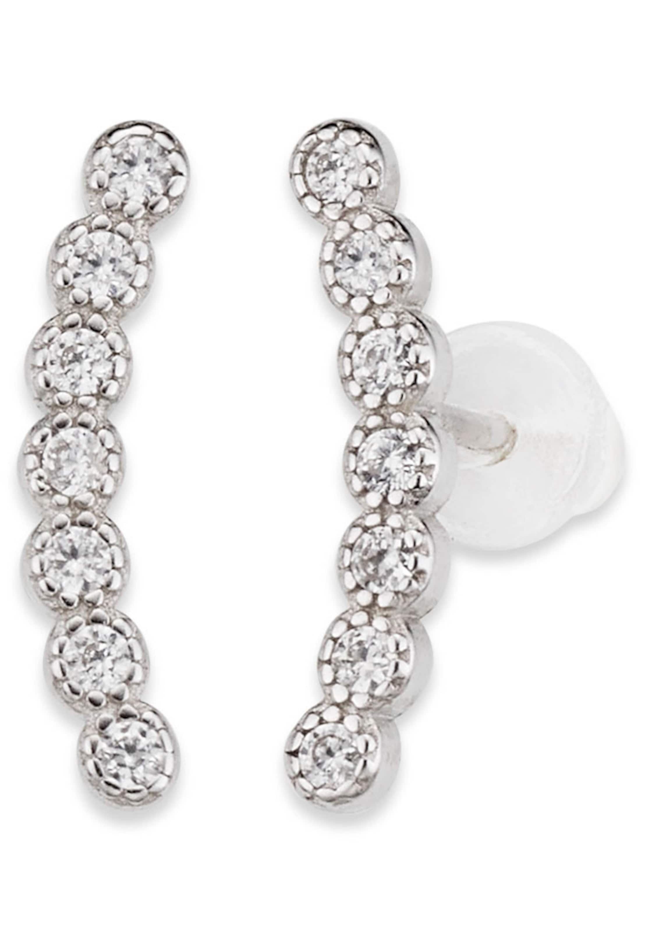 Bruno Banani Ohrringe in Silber: Vorderseite