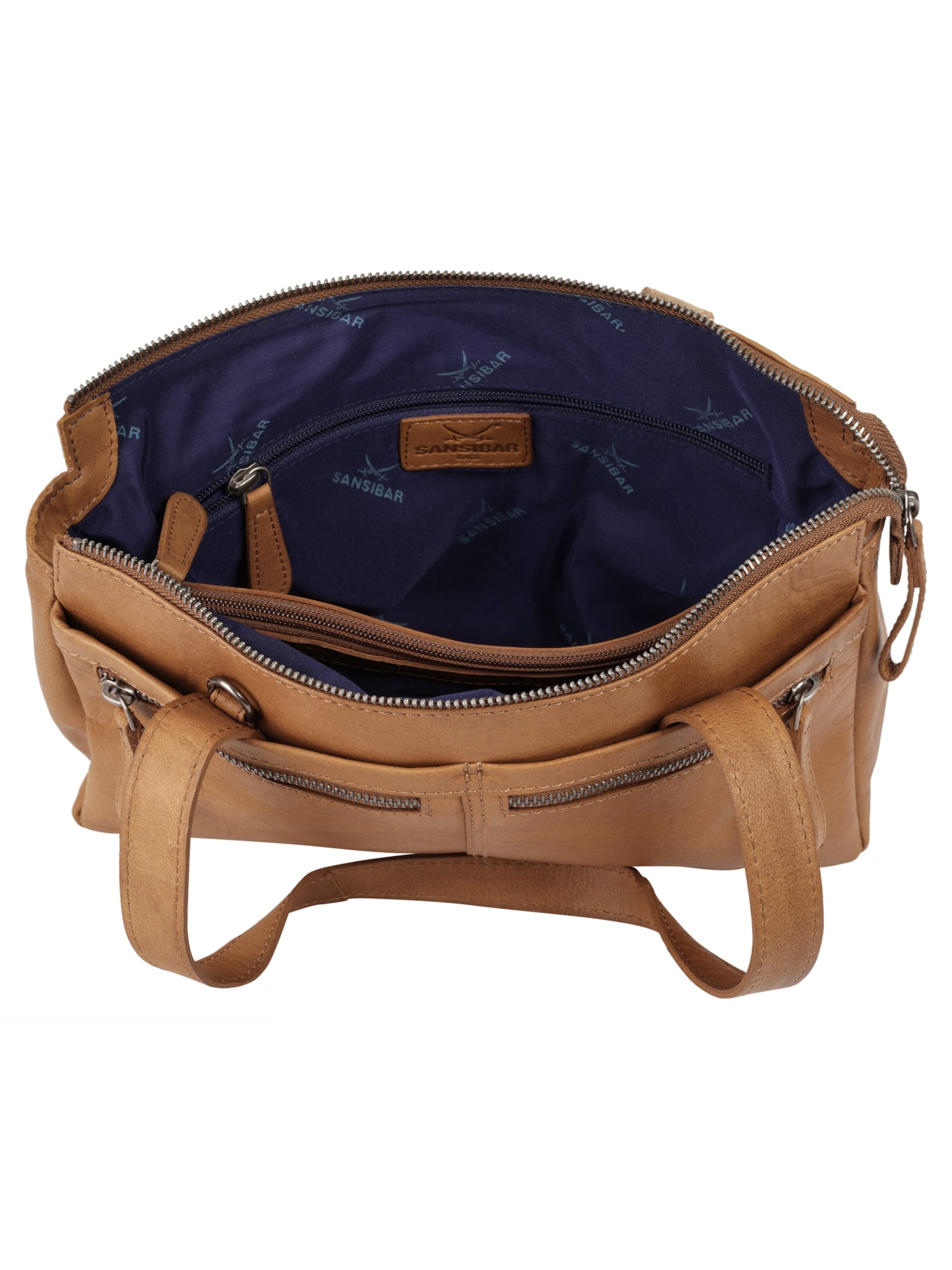 SANSIBAR Handtasche‌‌‌‌‌‌‌‌‌ in Braun