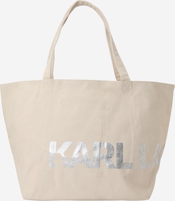 Karl LagerfeldShopper torba 'ESSENTIAL' - bijela boja: prednji dio