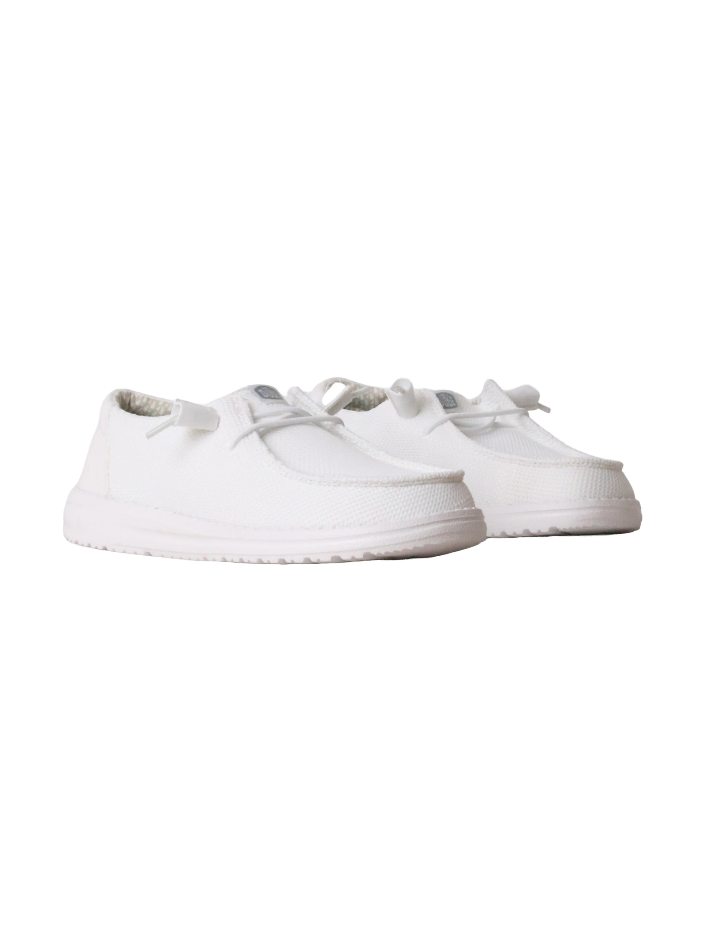 HEY DUDE Slip-ons 'Wendy Stretch Sox' in White