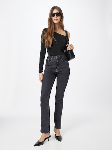 Free People Shirtbody in Schwarz