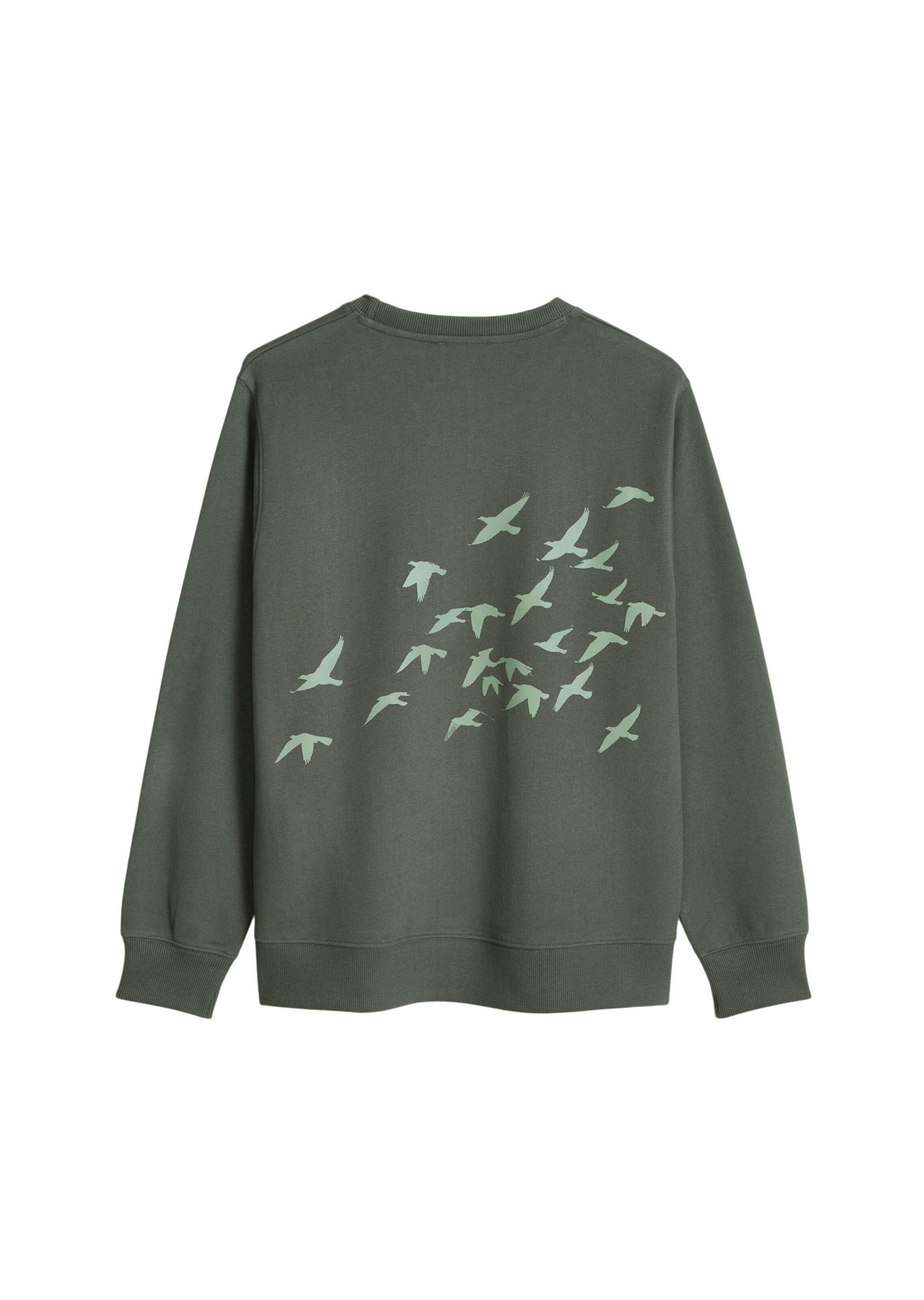 Marc O'Polo Sweatshirt in Green: back