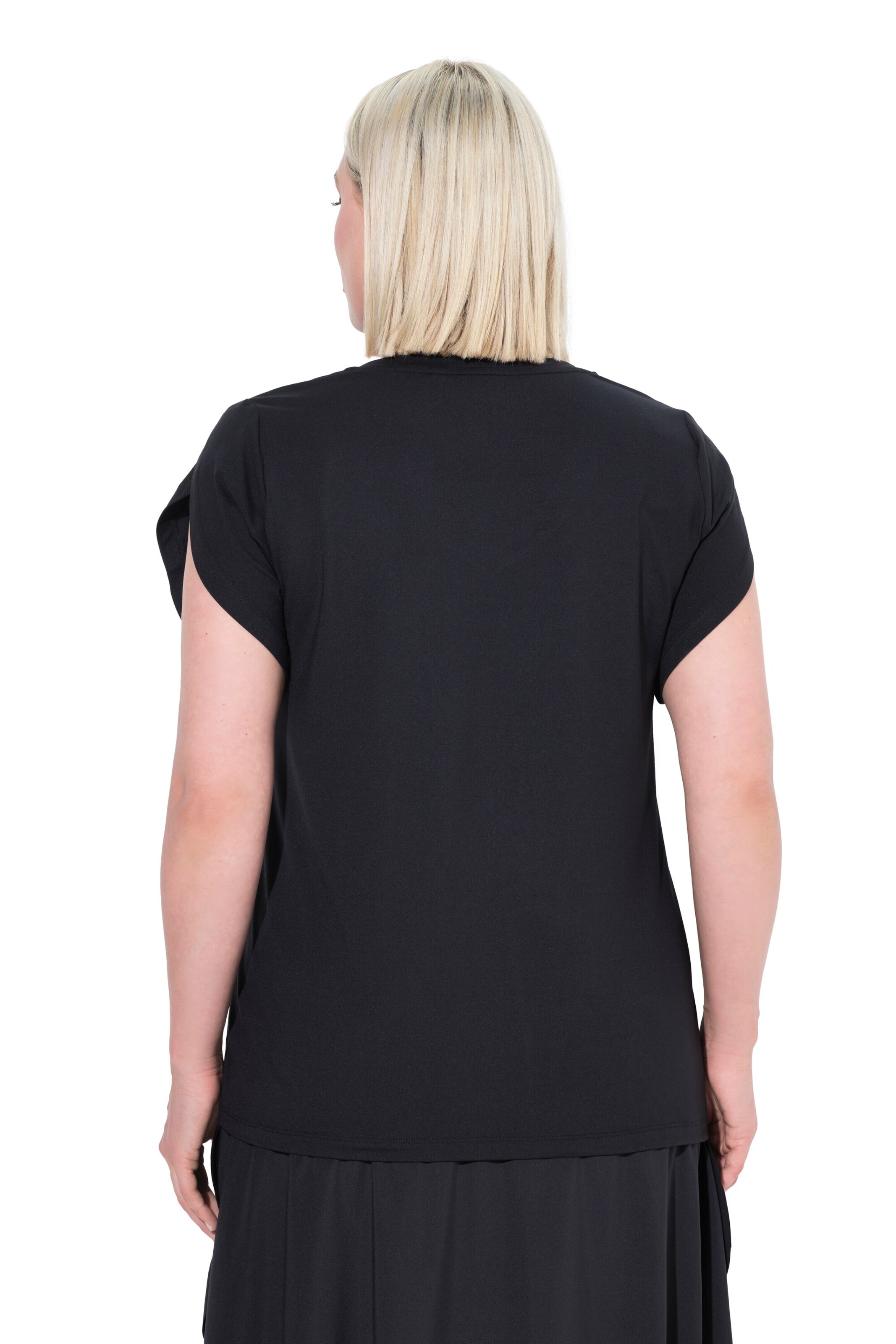 Ulla Popken Shirt in Zwart