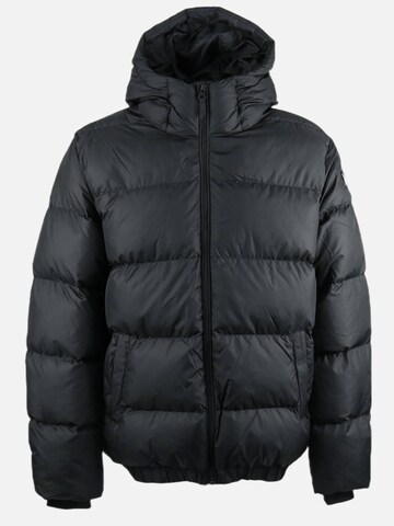 HEFTYKA Winter Jacket 'PUFFER' in Black: front