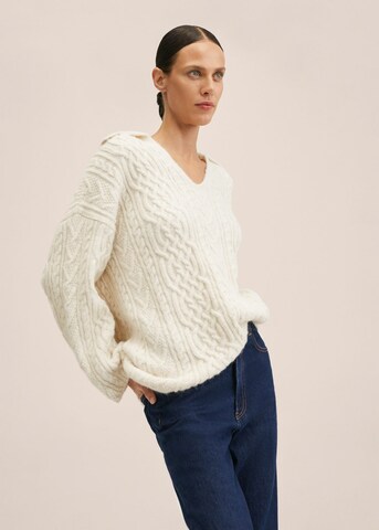 MANGO Pullover 'Bolat' in Beige: predná strana