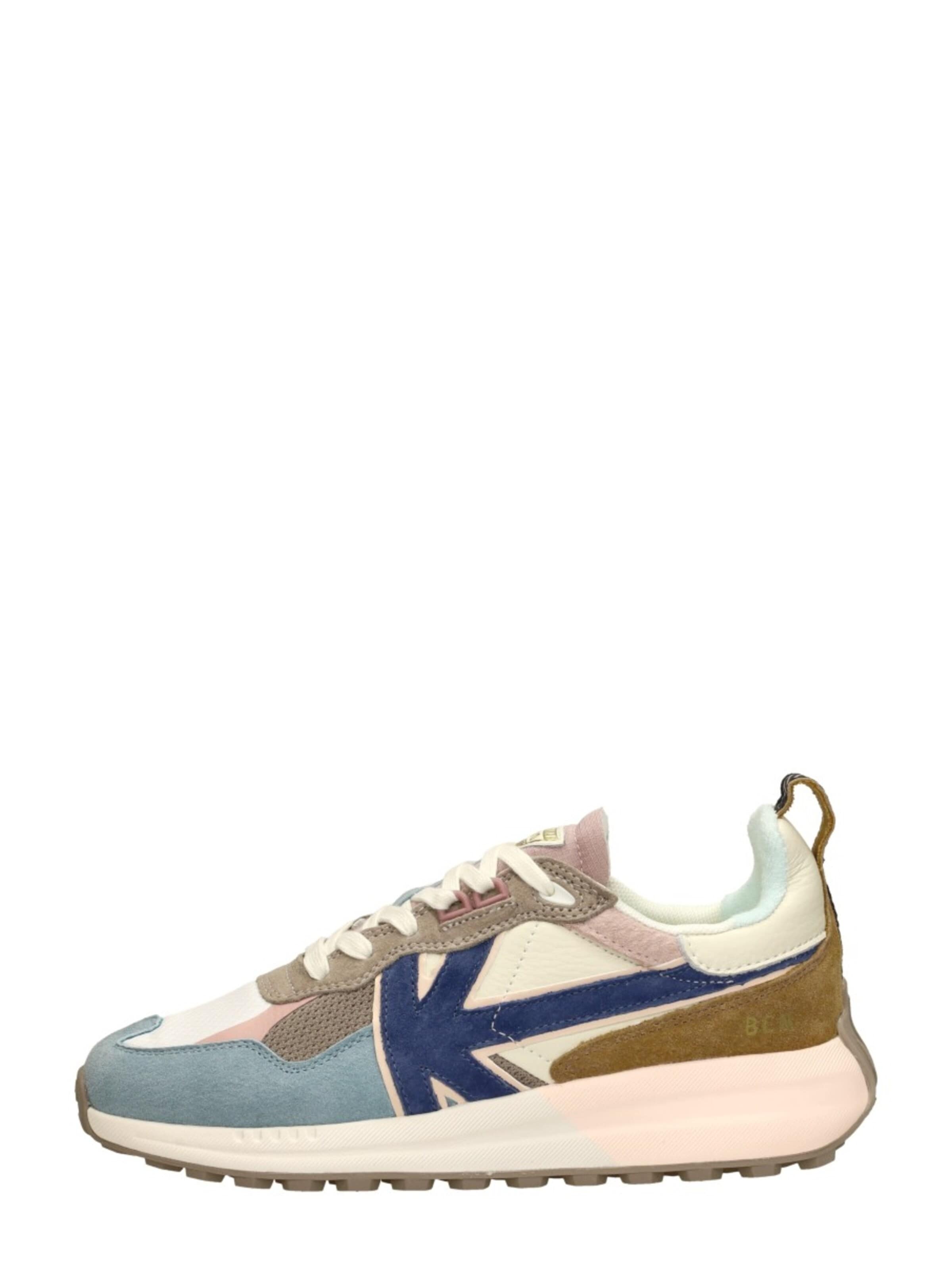 Kaotiko Sneakers laag 'Detroit' in Blauw: voorkant
