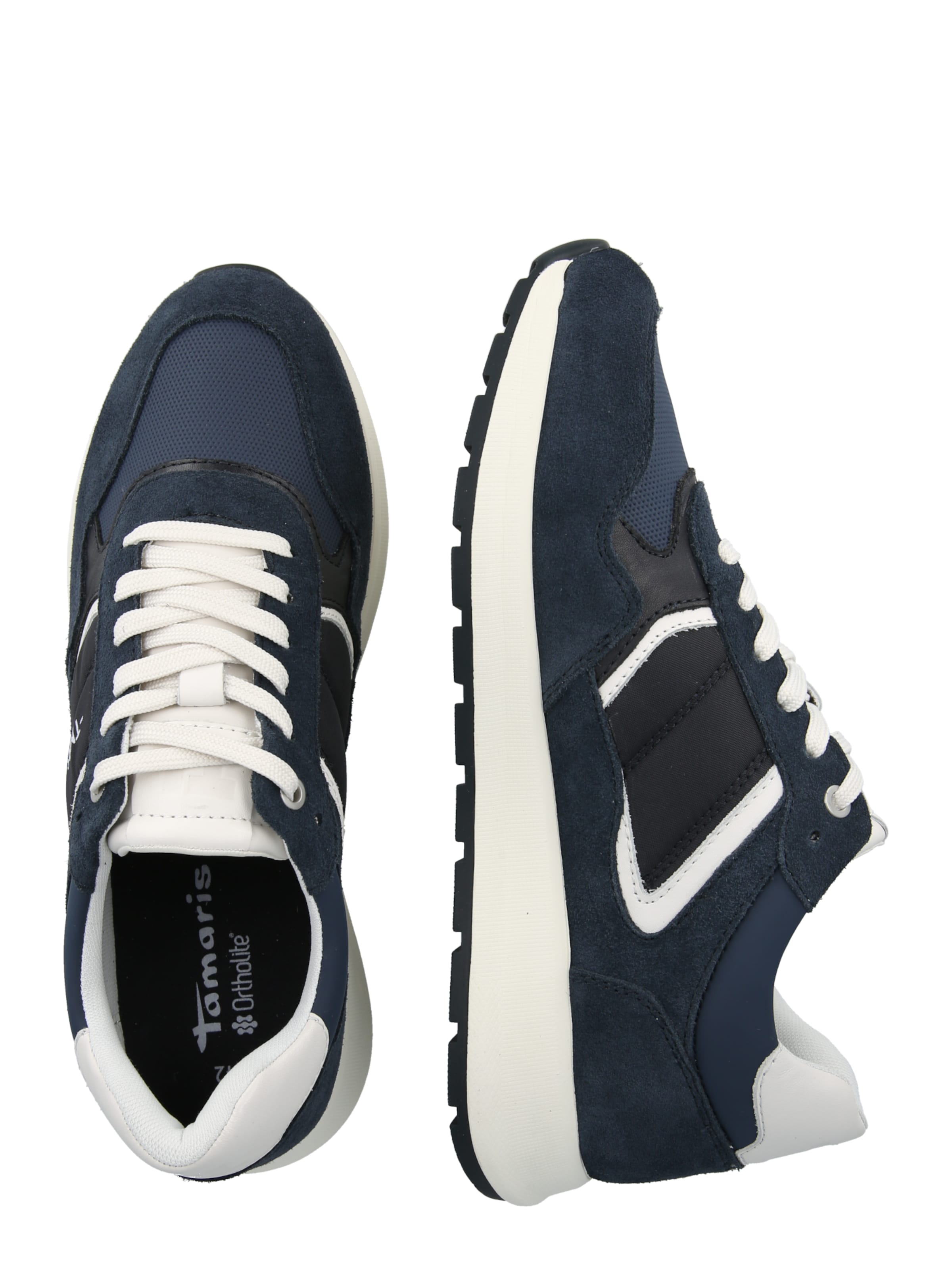 Sneaker bassa di Tamaris in blu