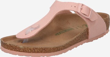 rozā BIRKENSTOCK Sandales 'Gizeh': no priekšpuses