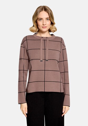 Pull-over Betty Barclay en marron : devant