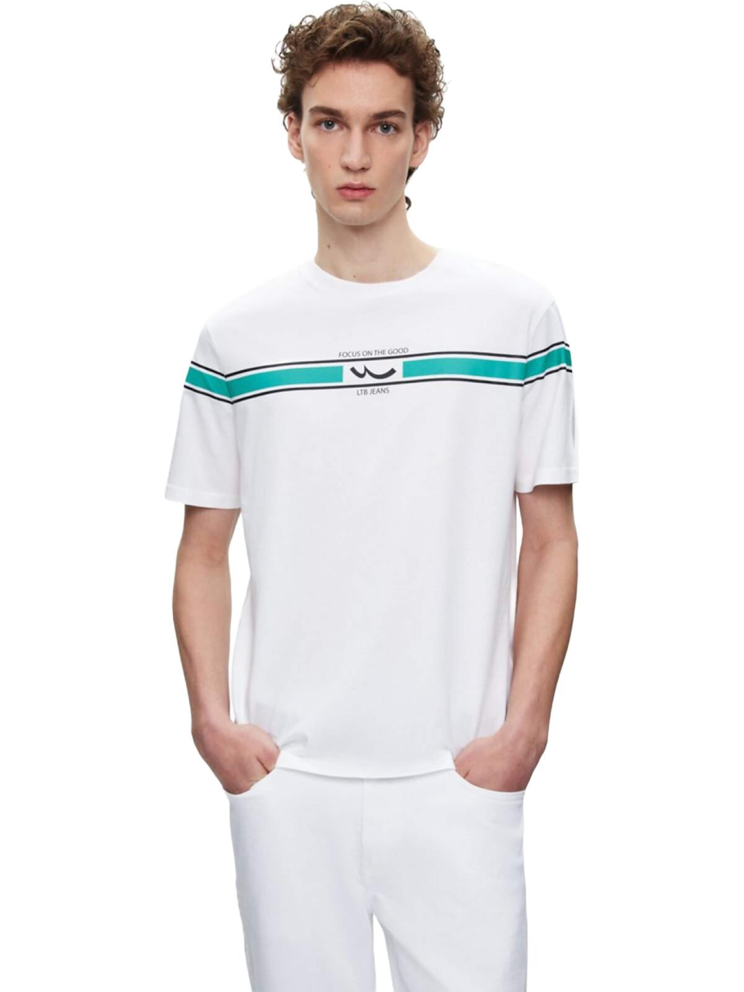 LTB Jeans Shirt in White: front
