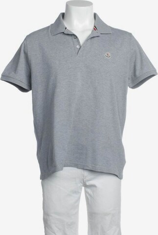 MONCLER Poloshirt XL in Grau: predná strana