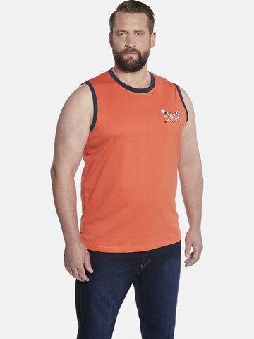 Charles Colby Shirt 'Earl Shayn' in Orange: front