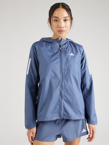 ADIDAS PERFORMANCE - Chaqueta deportiva 'Own The Run' en azul: frente