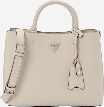 Poșete 'MERIDIAN II' de la GUESS pe gri: față