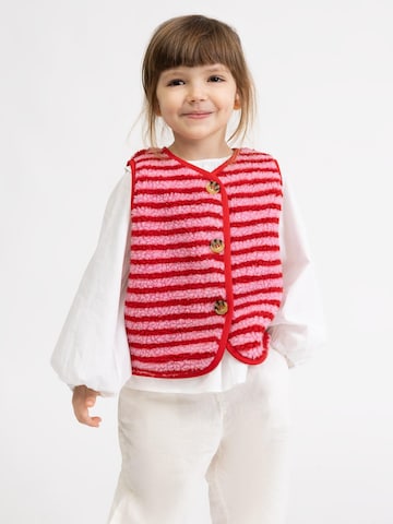 BROKE + SCHÖN Weste 'Teddy' in Pink: Vorderseite