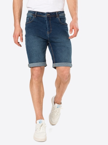 Denim Project Regular Shorts 'Mr. Orange' in Blau: predná strana