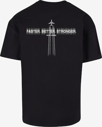 T-Shirt 'SENSE STRONGER' 9N1M SENSE en noir