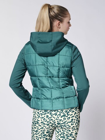 CHIEMSEE Jacke ' im Materialmix ' in Blau