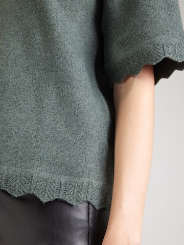 VILA Sweater 'VINikolina' in Green