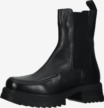 LAZAMANI Chelsea Boots in Black: front