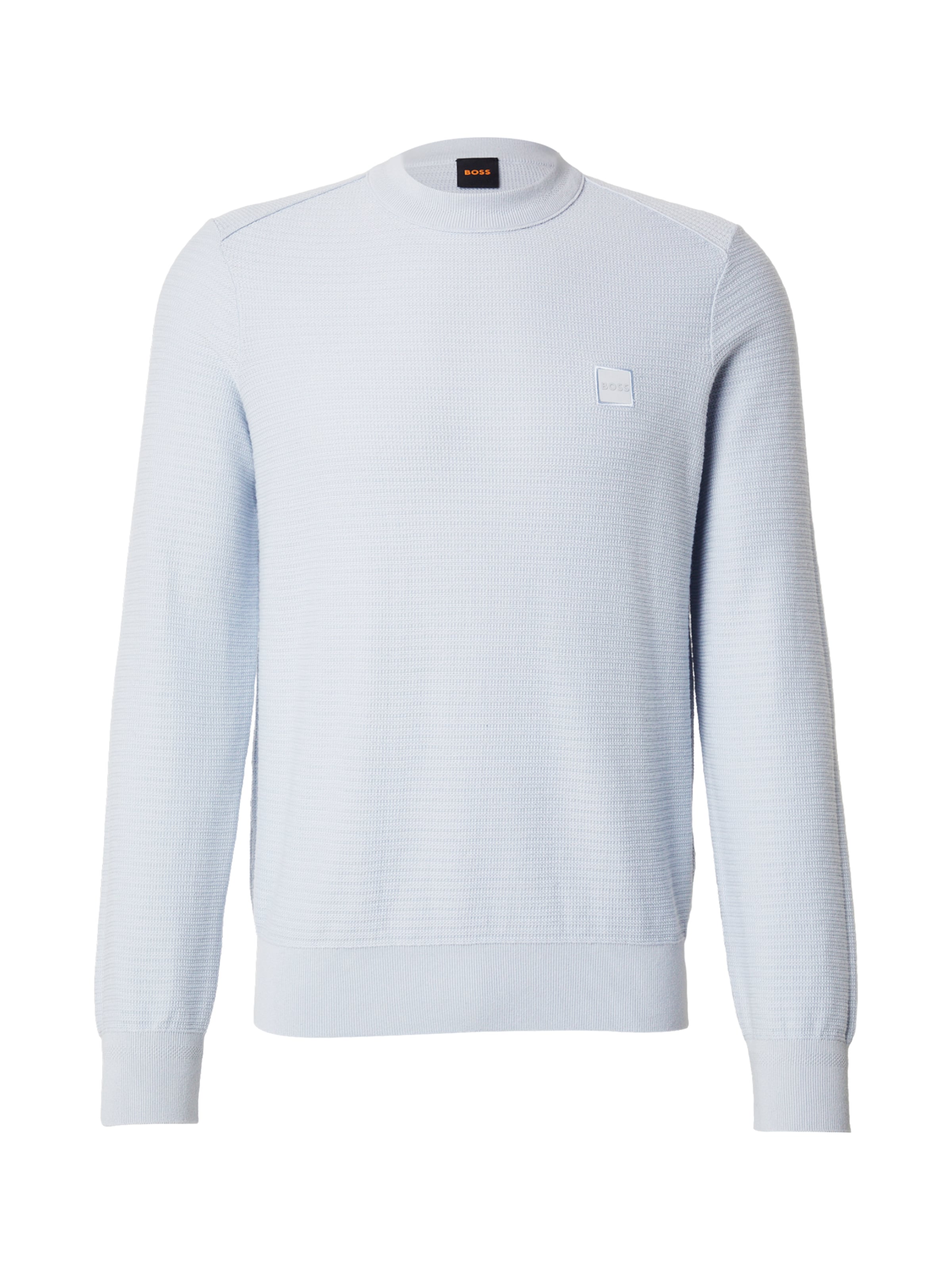 BOSS Sweater 'Anion' in Grey: front