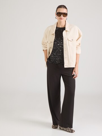 s.Oliver Μπλουζάκι σε μαύρο