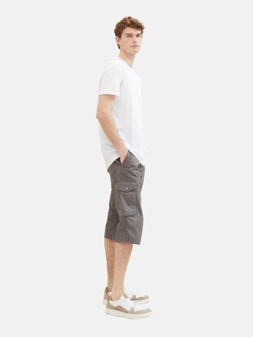 TOM TAILOR Regular Shorts in Grau