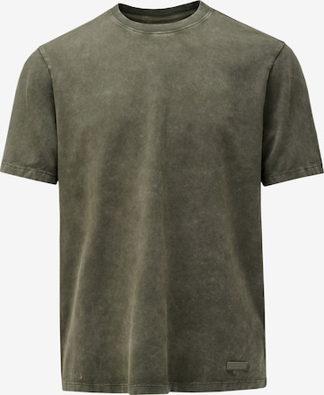 Salsa Jeans Shirt in Groen: voorkant