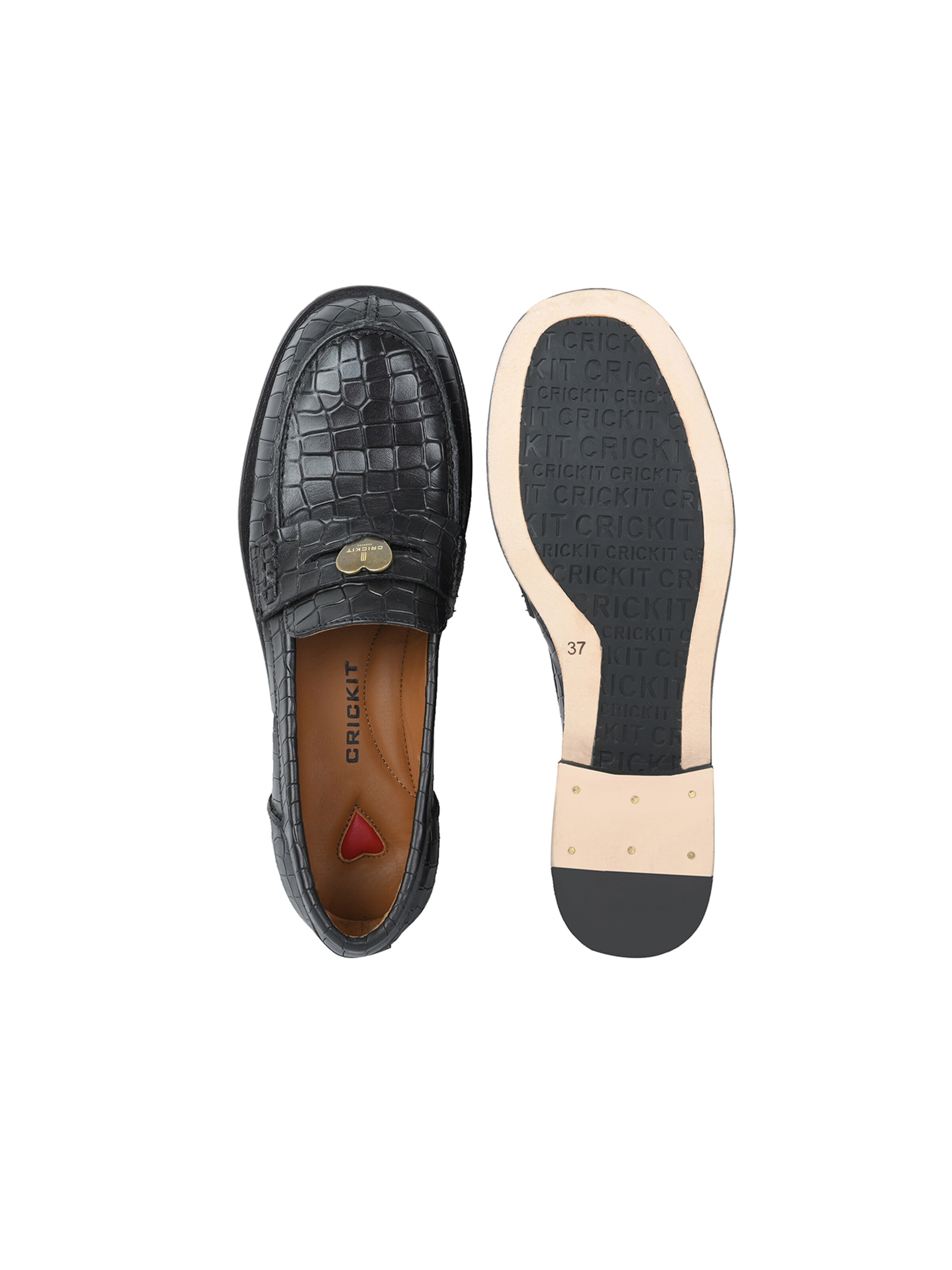 Crickit Classic Flats ' PATRIZIA ' in Black