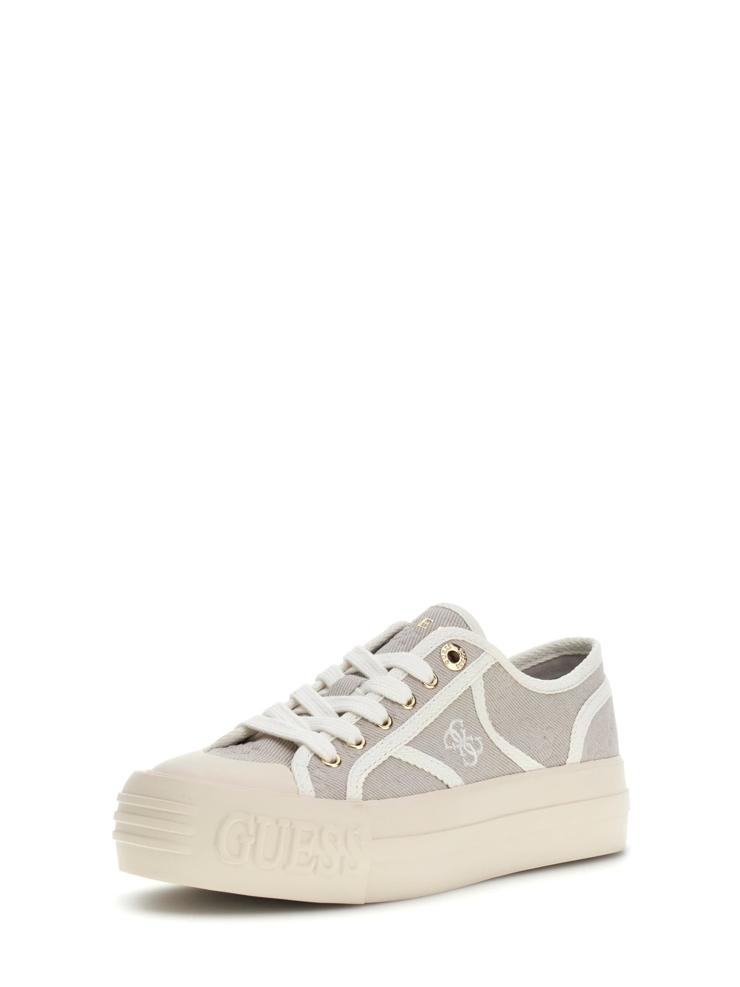 GUESS Sneakers laag &#x27;ISSAH&#x27; in Beige: voorkant
